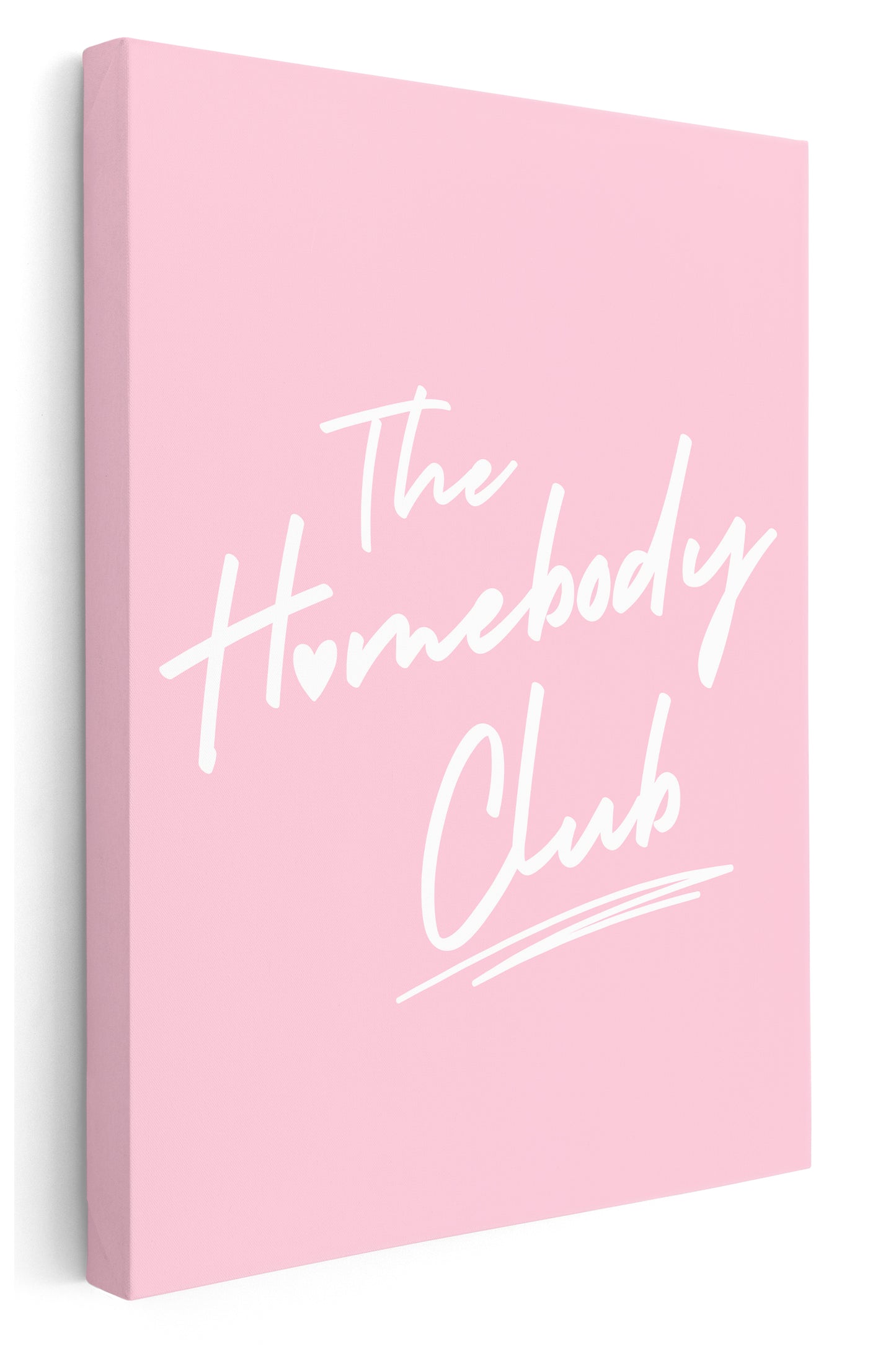 Home Body Club Canvas Art Print - Framed Picture - Home Decor - Ready to Hang