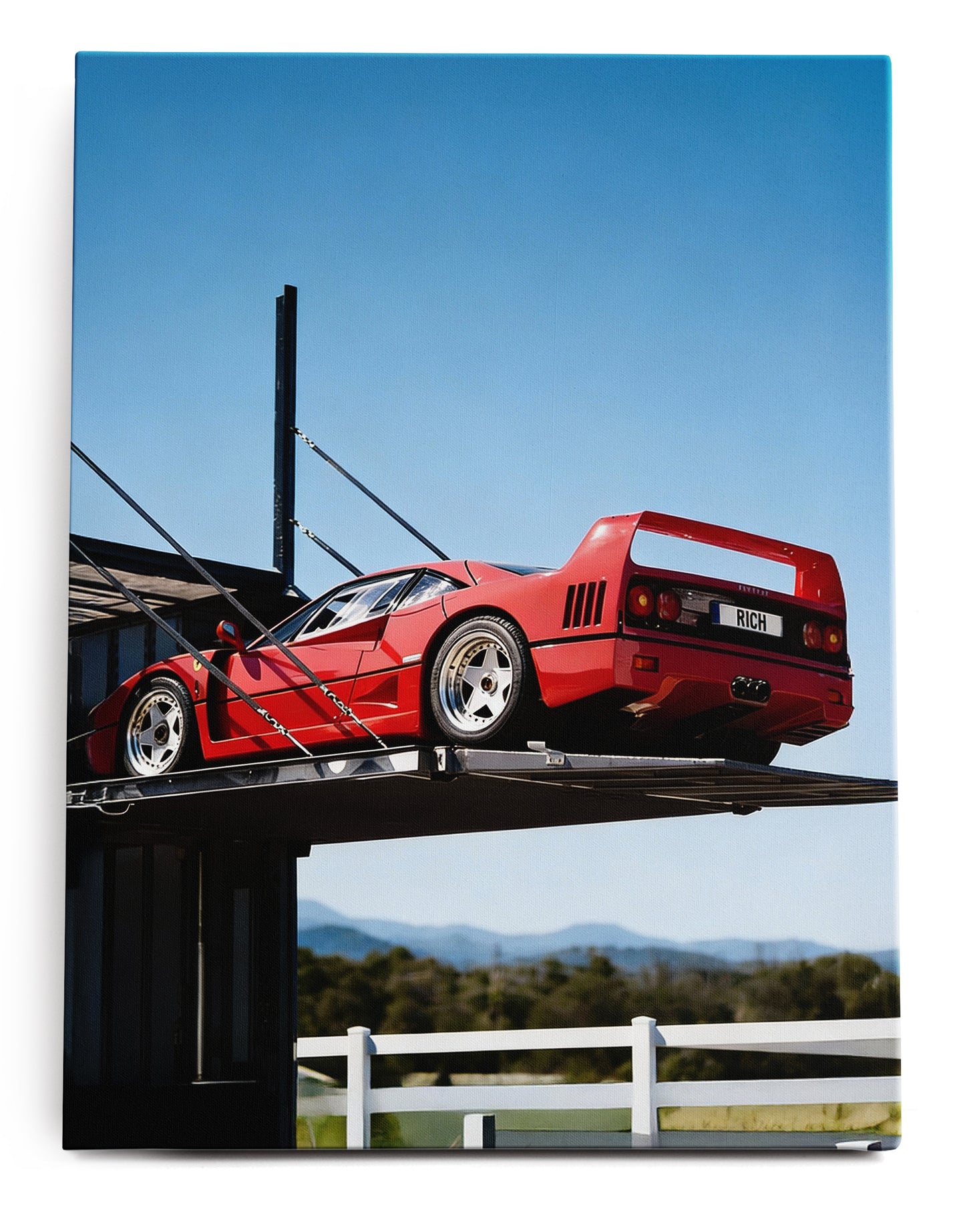 Ferrari Enzo Canvas Art Print - Framed Picture - Home Decor