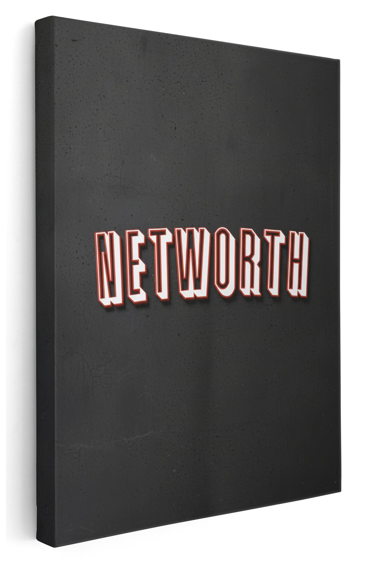 Networth Canvas Art Print  - Framed Picture - Home Decor