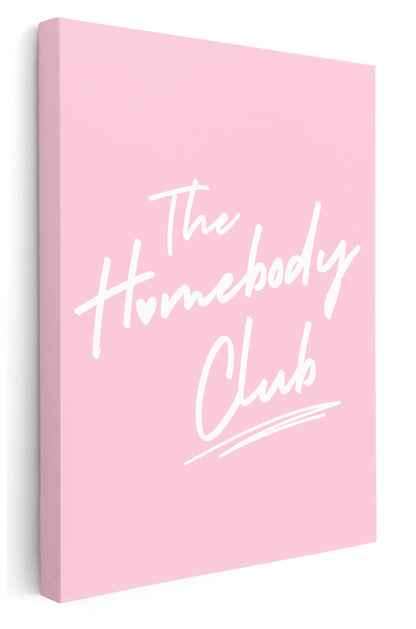 Home Body Club Canvas Art Print  - Framed Picture - Home Decor - Ready to Hang