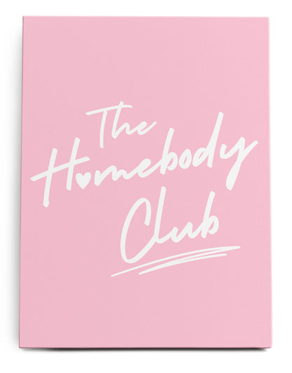 Home Body Club Canvas Art Print  - Framed Picture - Home Decor - Ready to Hang