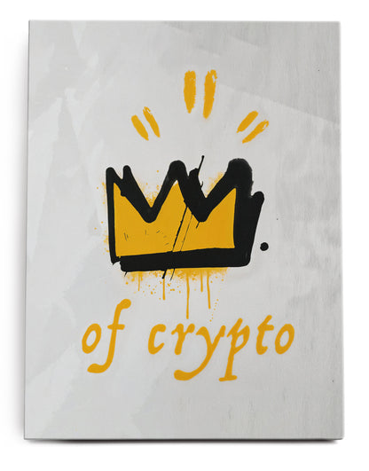 King Of Crypto Canvas Art Print  - Framed Picture - Home Decor
