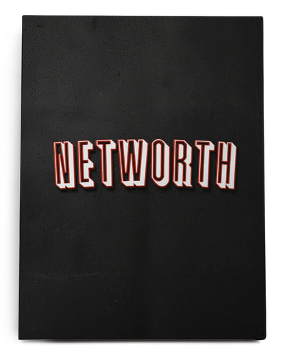 Networth Canvas Art Print  - Framed Picture - Home Decor